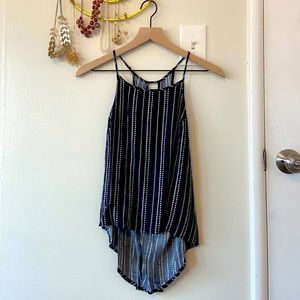 SOLD Lush Split Back Tank Top